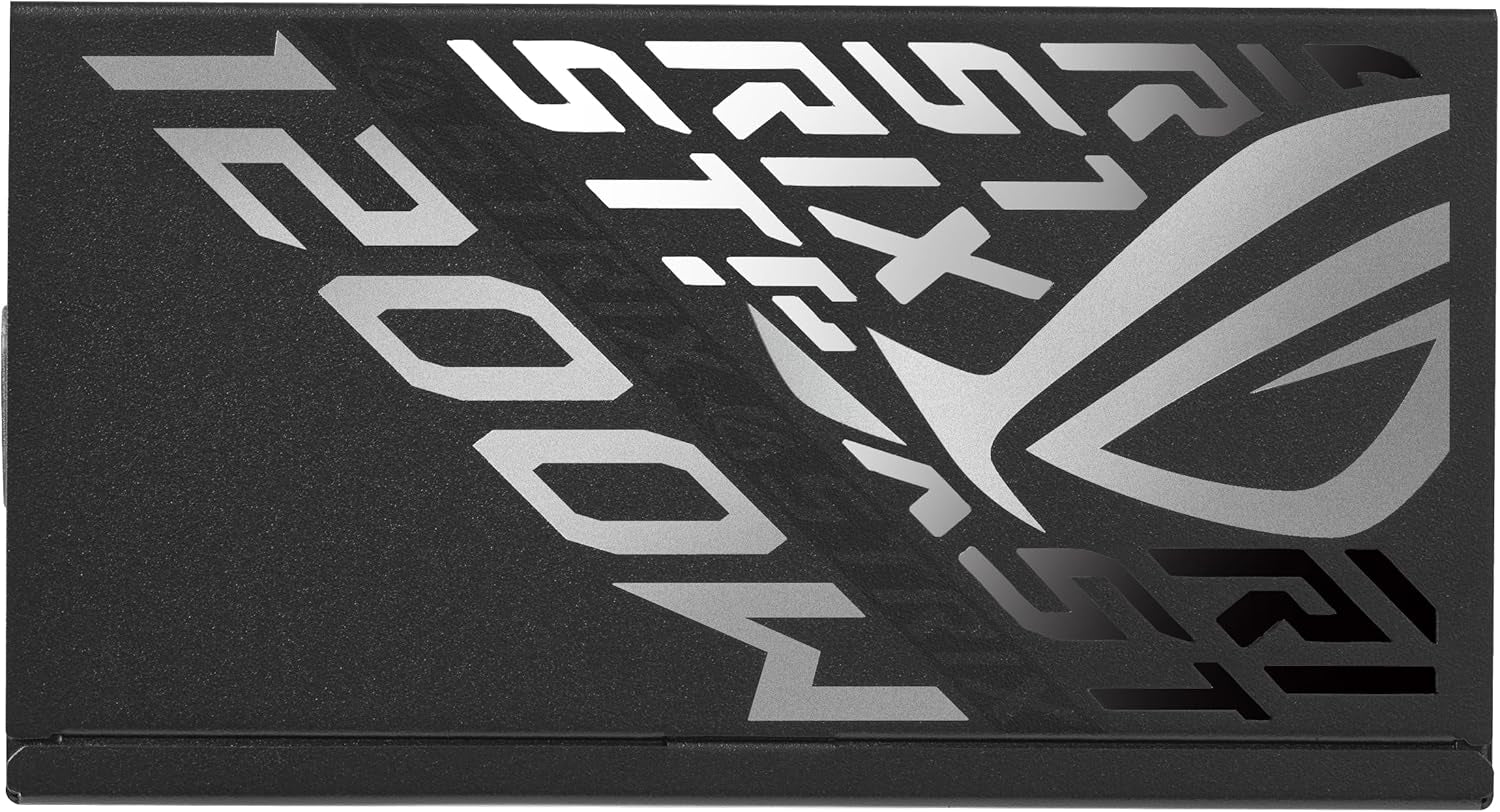 ROG Strix 1200W Platinum (Fully Modular Power Supply, 80 plus Platinum Certified, ATX 3.1, Gan MOSFET, Gpu-First Intelligent Voltage Stabilizer, 10-Year Warranty)