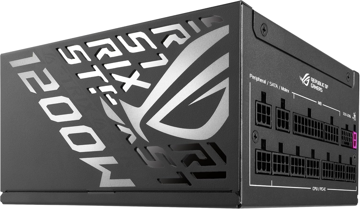 ROG Strix 1200W Platinum (Fully Modular Power Supply, 80 plus Platinum Certified, ATX 3.1, Gan MOSFET, Gpu-First Intelligent Voltage Stabilizer, 10-Year Warranty)