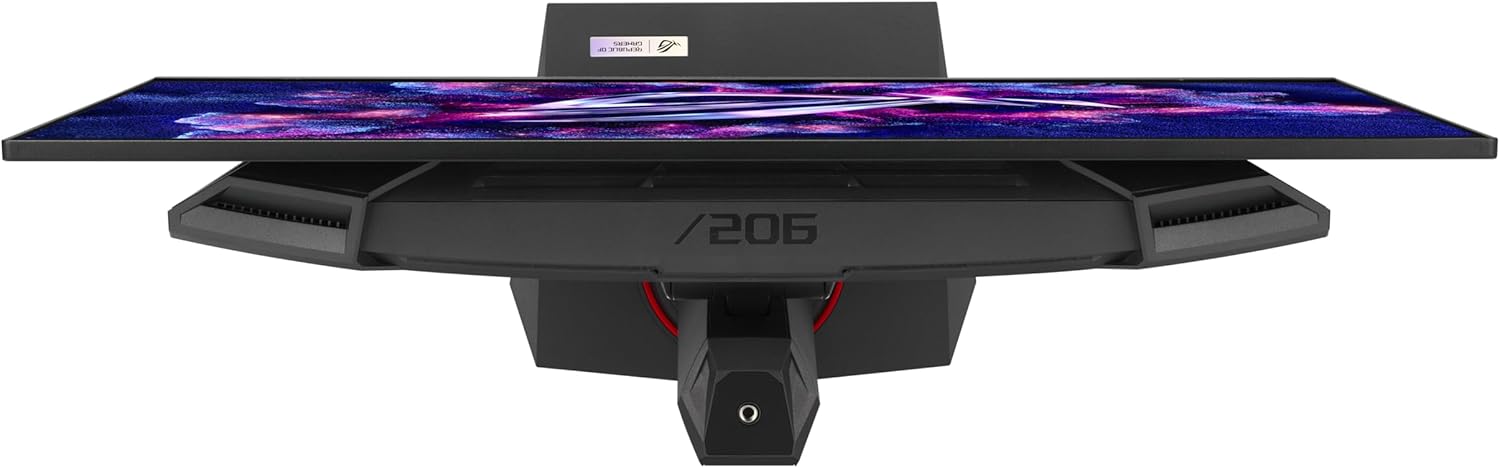 ROG Strix 26.5” 1440P QD-OLED Gaming Monitor (XG27ACDNG) -QHD (2560X1440), 360Hz, 0.03Ms, Custom Heatsink, OLED Care+, G-SYNC Compatible, 99% DCI-P3, Displaywidget, AI Gaming, 3Yr Warranty
