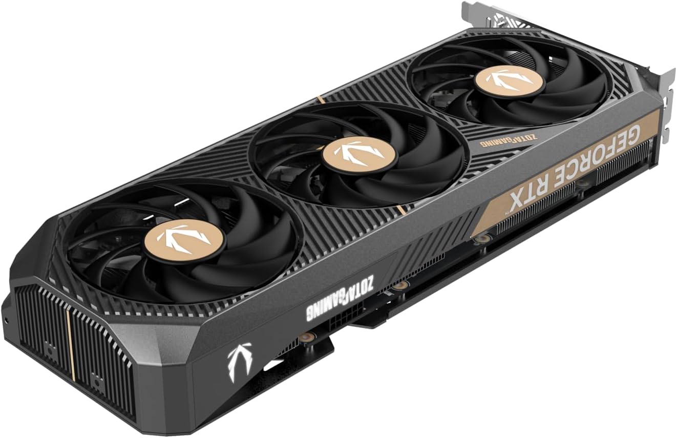 Gaming Geforce RTX 5070 Ti Solid SFF OC DLSS 4 16GB GDDR7 256-Bit 28 Gbps PCIE 5.0 Gaming Graphics Card, Icestorm 2.0 Advanced Cooling, ZT-B50710J3-10P