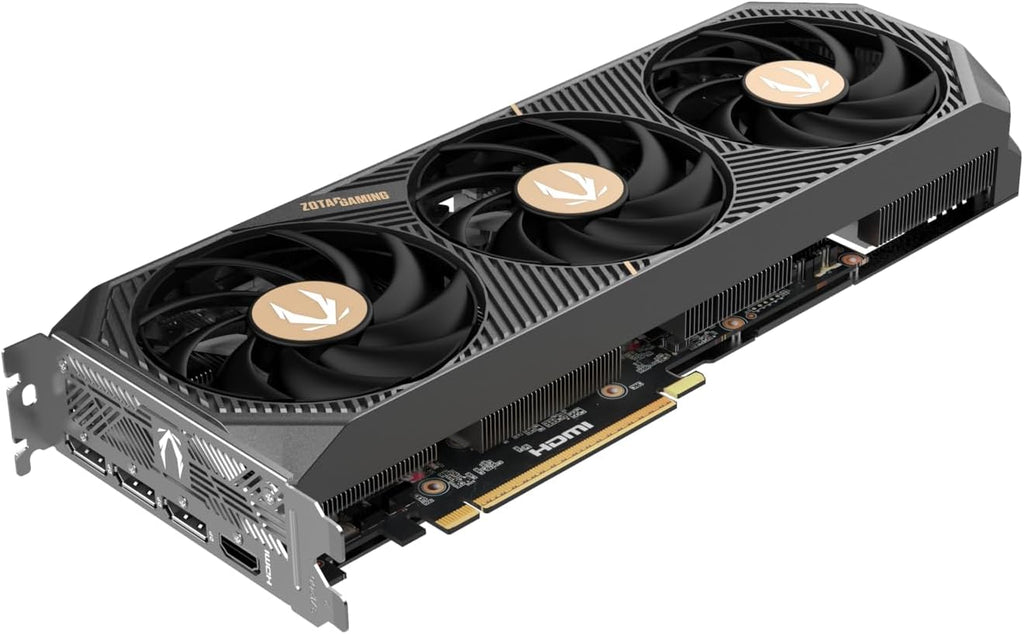Gaming Geforce RTX 5070 Ti Solid SFF OC DLSS 4 16GB GDDR7 256-Bit 28 Gbps PCIE 5.0 Gaming Graphics Card, Icestorm 2.0 Advanced Cooling, ZT-B50710J3-10P