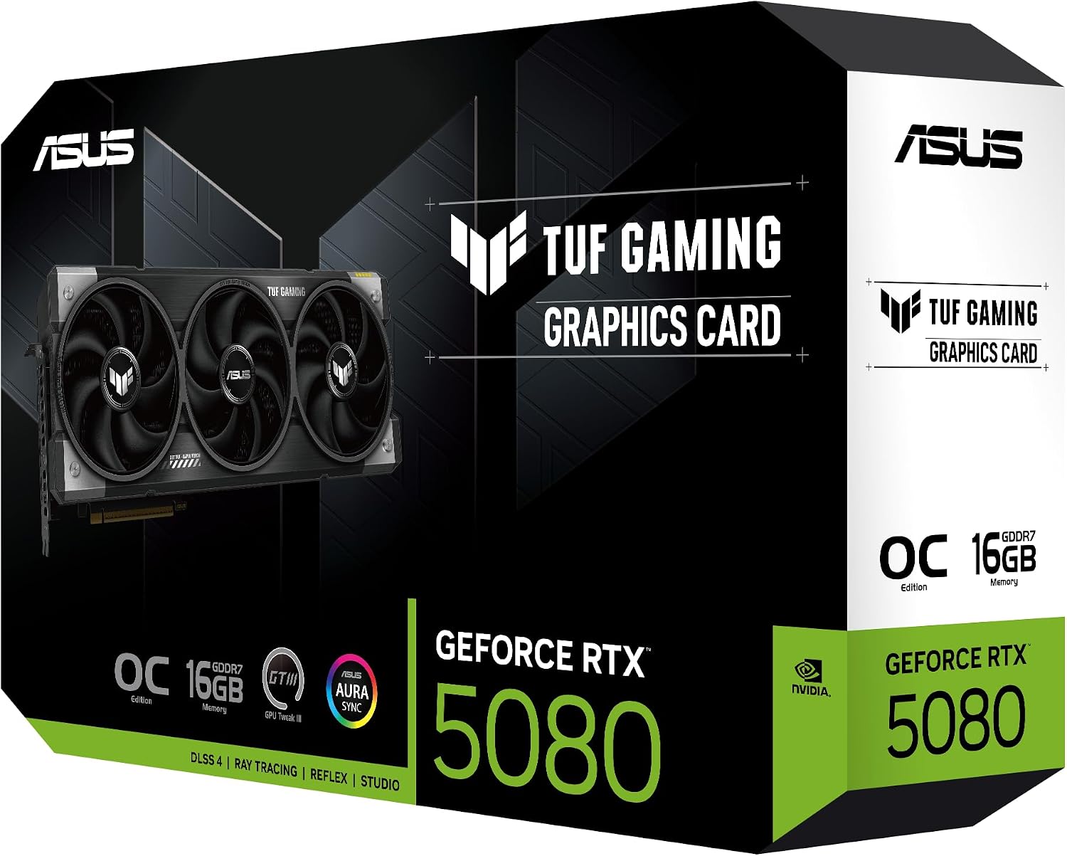 TUF Gaming Geforce RTX™ 5080 16GB GDDR7 OC Edition Graphics Card