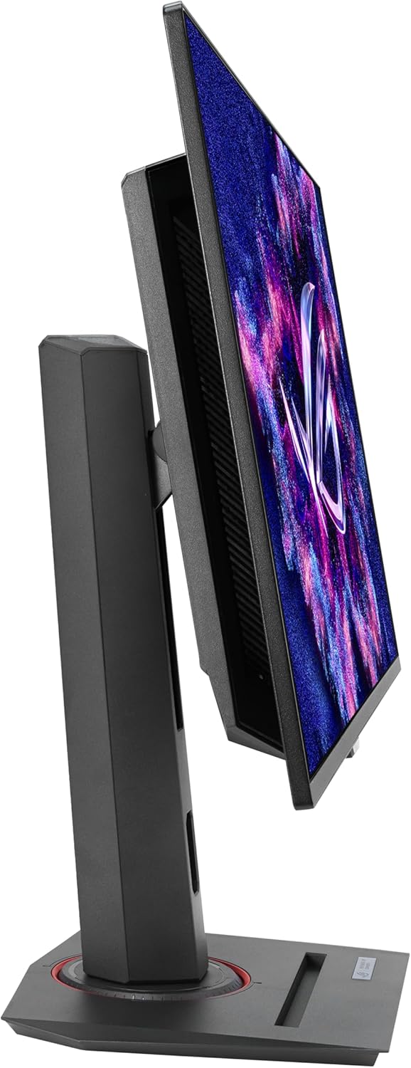 ROG Strix 26.5” 1440P QD-OLED Gaming Monitor (XG27ACDNG) -QHD (2560X1440), 360Hz, 0.03Ms, Custom Heatsink, OLED Care+, G-SYNC Compatible, 99% DCI-P3, Displaywidget, AI Gaming, 3Yr Warranty