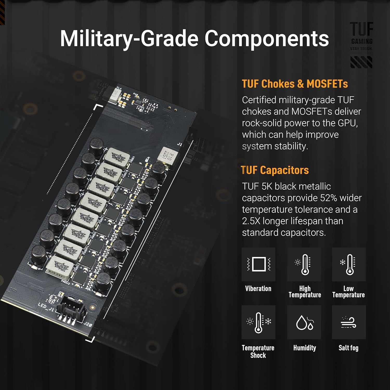 TUF Gaming Geforce RTX™ 5080 16GB GDDR7 OC Edition Graphics Card