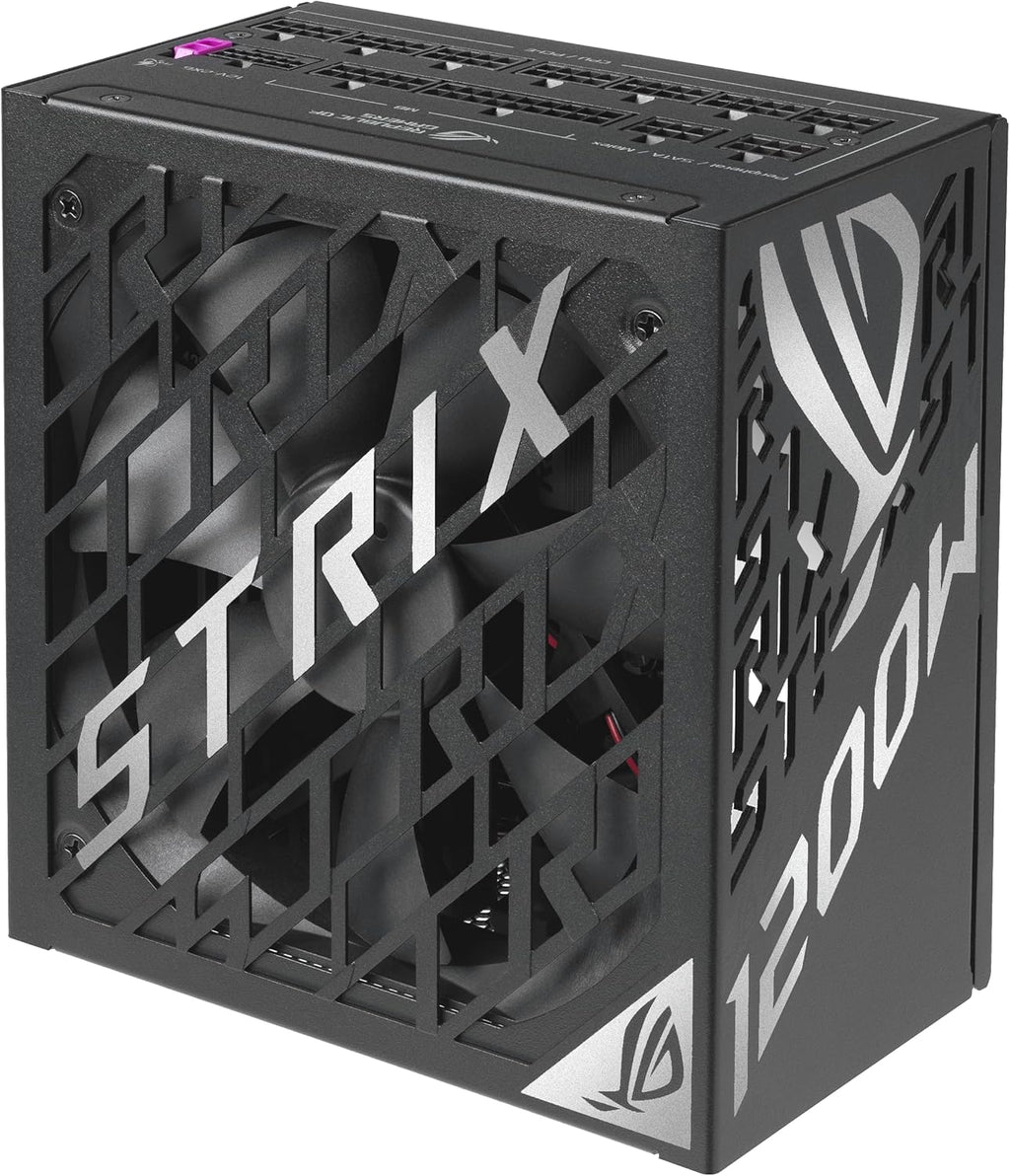 ROG Strix 1200W Platinum (Fully Modular Power Supply, 80 plus Platinum Certified, ATX 3.1, Gan MOSFET, Gpu-First Intelligent Voltage Stabilizer, 10-Year Warranty)