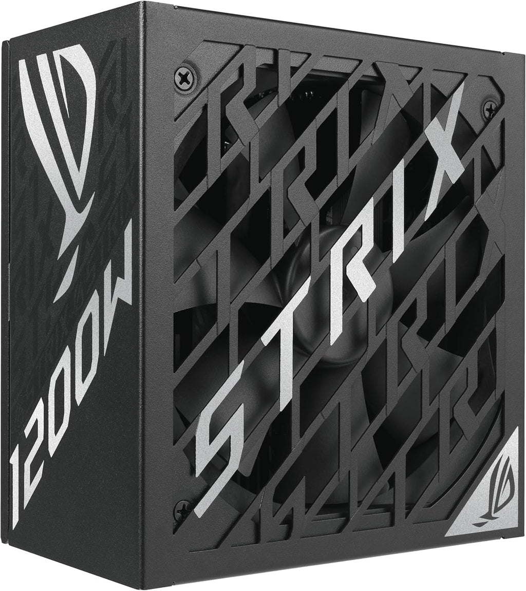 ROG Strix 1200W Platinum (Fully Modular Power Supply, 80 plus Platinum Certified, ATX 3.1, Gan MOSFET, Gpu-First Intelligent Voltage Stabilizer, 10-Year Warranty)